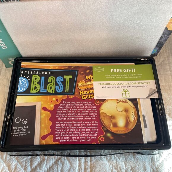 Discovery Mindblown Gem Mining Kit With Excavation Tools STEM Activity Ages 8+ N - Picture 5 of 6